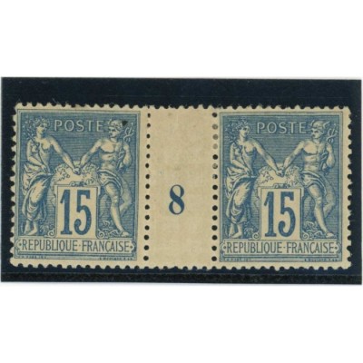 YT 101 - Neuf x - Millésime 8 - Cote 90 Euros