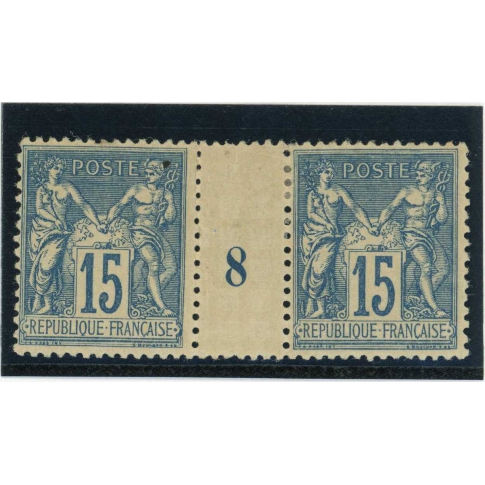 YT 101 - Neuf x - Millésime 8 - Cote 90 Euros