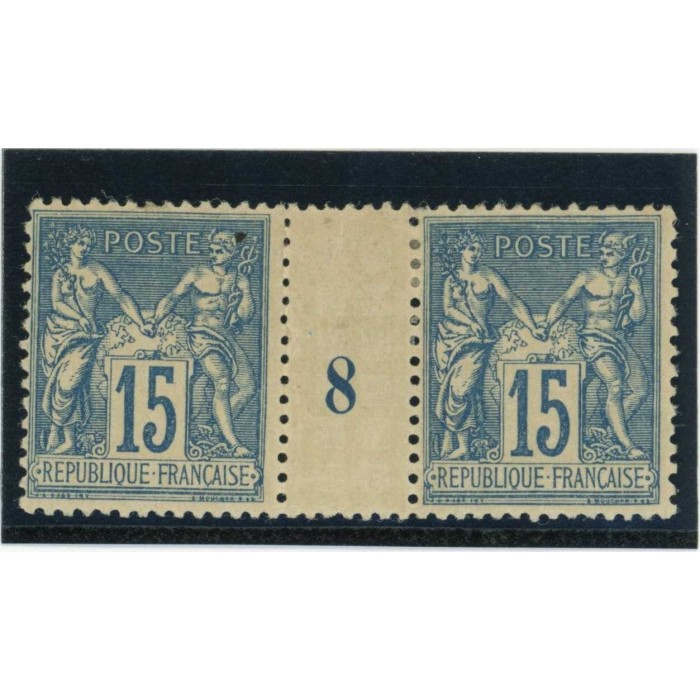 YT 101 - Neuf x - Millésime 8 - Cote 90 Euros