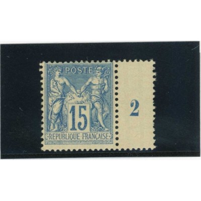 YT 101 - Neuf x - Millésime 2 - Cote 90 Euros