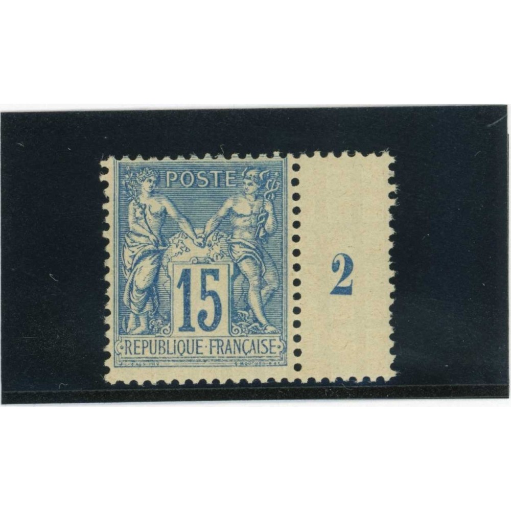 YT 101 - Neuf x - Millésime 2 - Cote 90 Euros
