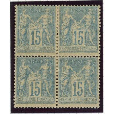 YT 101 - Neuf x - Bloc de 4 - Cote 180 Euros