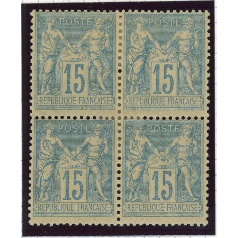 YT 101 - Neuf x - Bloc de 4 - Cote 180 Euros