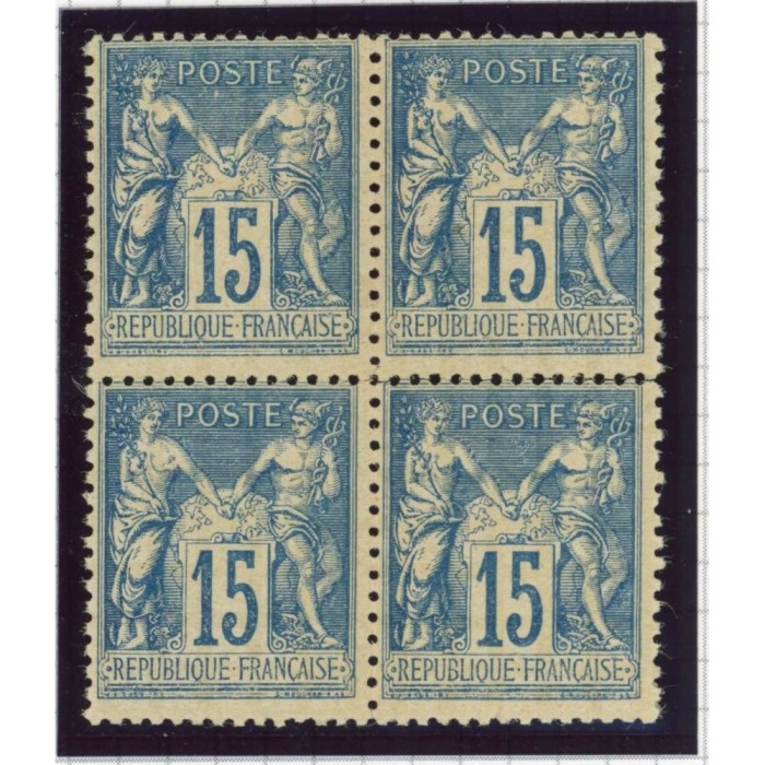 YT 101 - Neuf x - Bloc de 4 - Cote 180 Euros