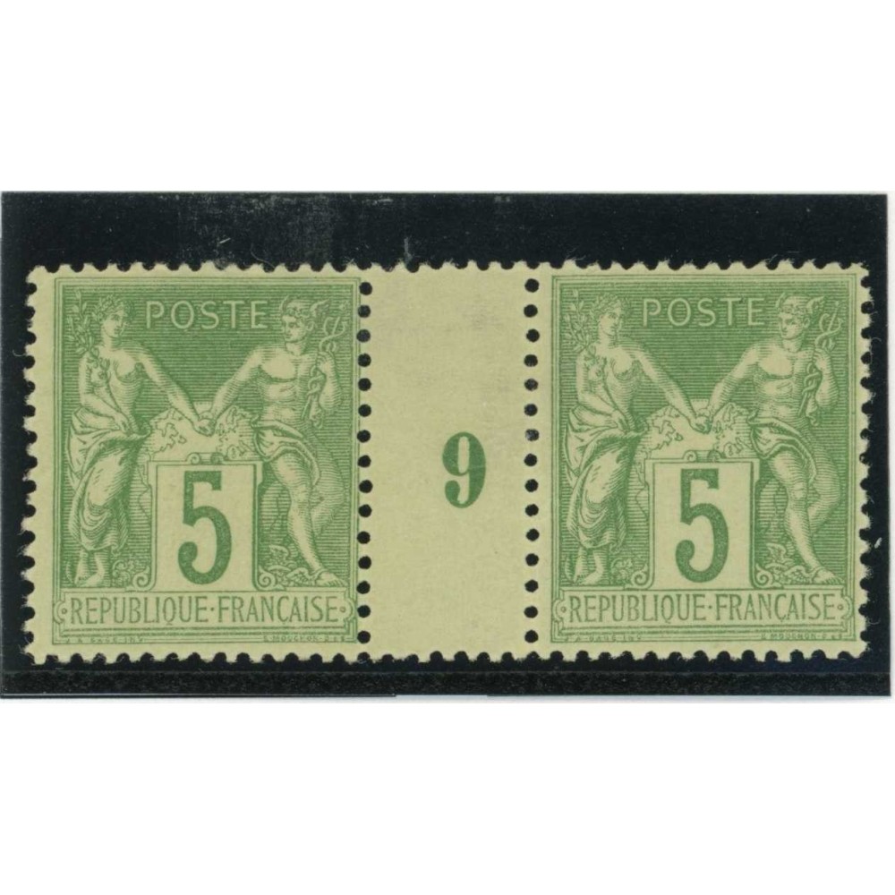 YT 102 - Neuf xx - Millésime 9 - Cote 145 Euros