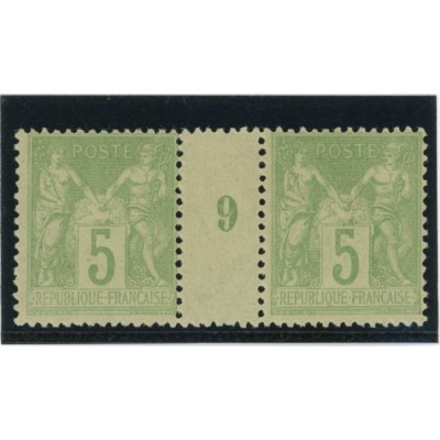 YT 102 - Neuf xx - Millésime 9 - Cote 145 Euros