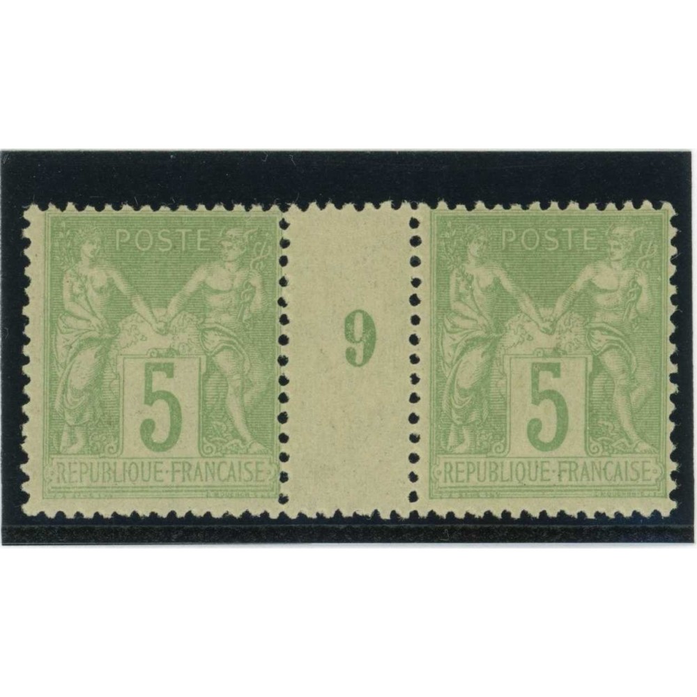 YT 102 - Neuf xx - Millésime 9 - Cote 145 Euros