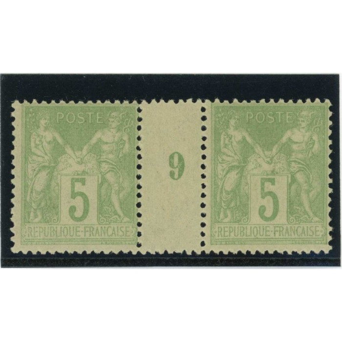 YT 102 - Neuf xx - Millésime 9 - Cote 145 Euros