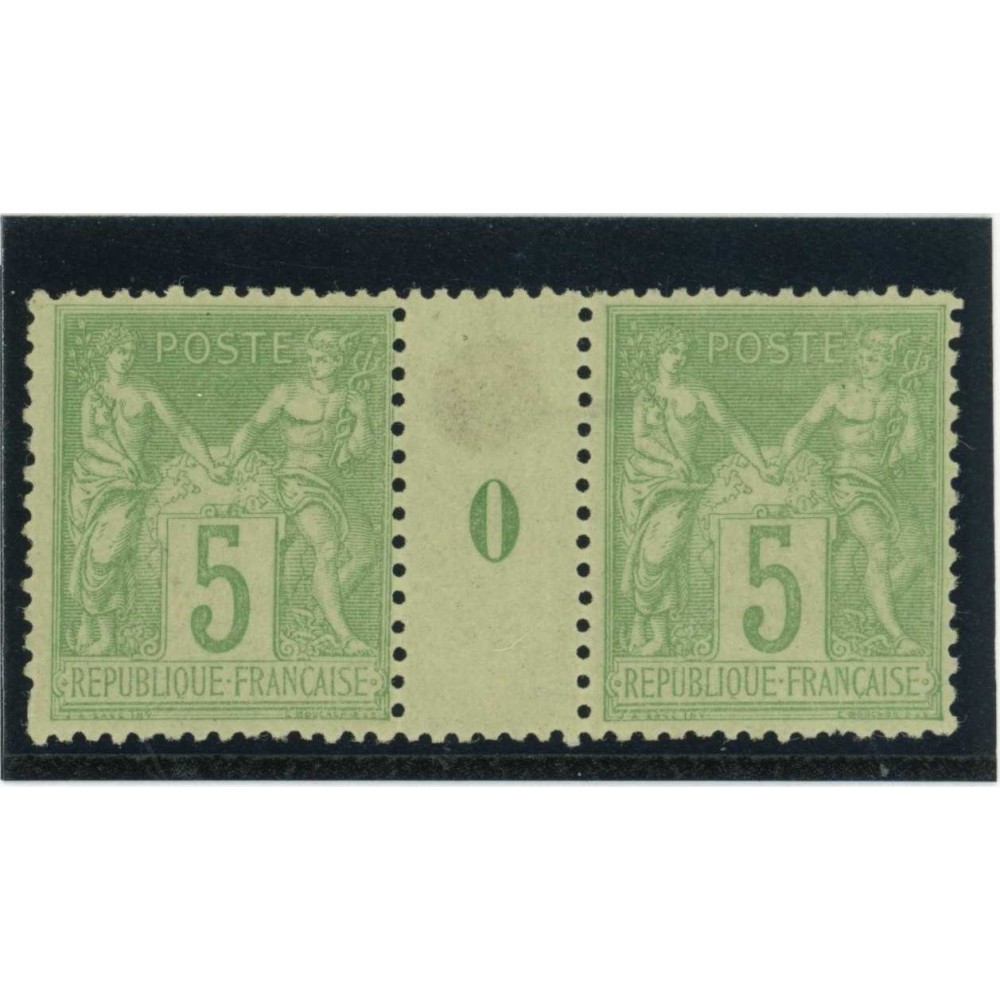 YT 102 - Neuf x - Millésime 0 - Cote 95 Euros
