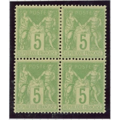 YT 102 - Neuf x - Bloc de 4 - Cote 180 Euros