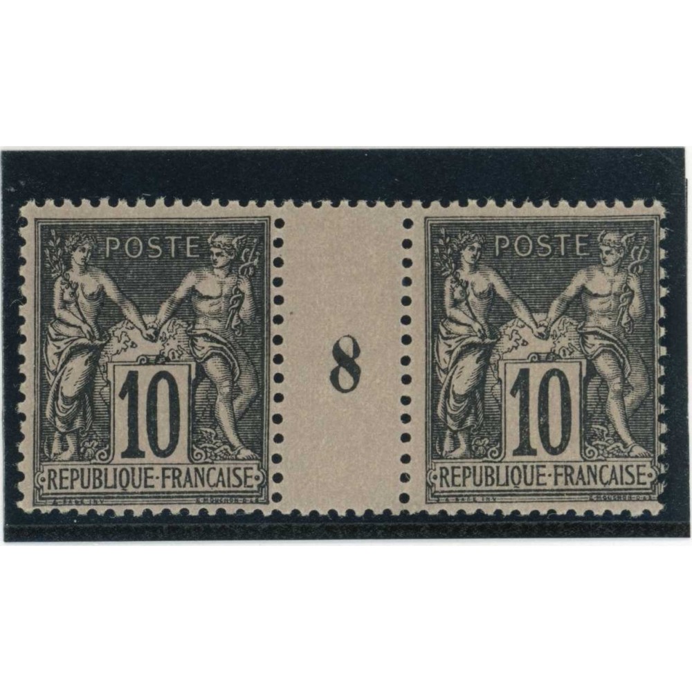 YT 103 - Neuf x - Millésime 8 - Cote 115 Euros