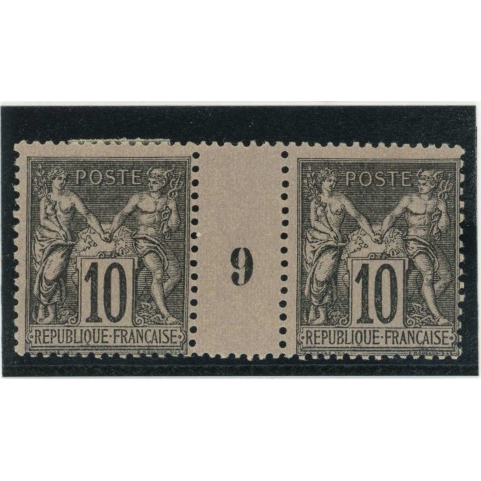 YT 103 - Neuf x - Millésime 9 - Cote 115 Euros