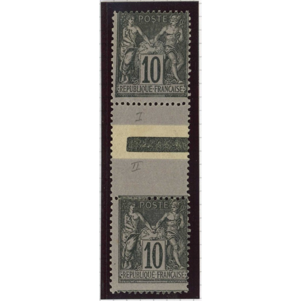 YT 103 b - Neuf x - Certificat VO 22/617 - Cote 500 Euros