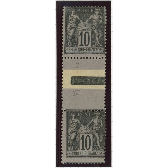 YT 103 b - Neuf x - Certificat VO 22/617 - Cote 500 Euros
