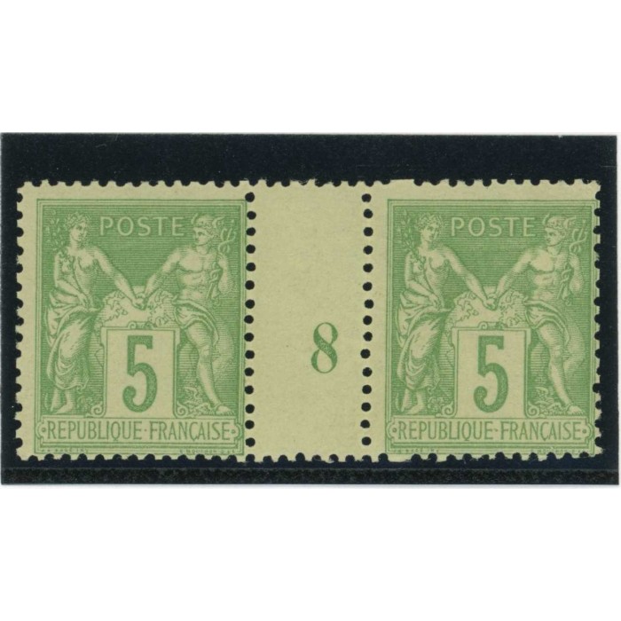 YT 106 - Neuf xx - Millésime 8 - Cote 160 Euros