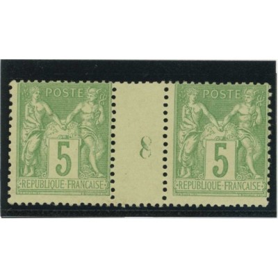 YT 106 - Neuf xx - Millésime 8 - Cote 160 Euros