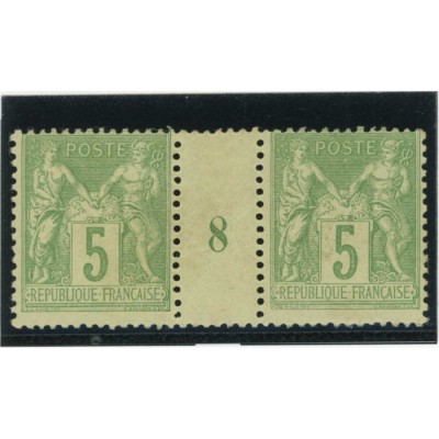 YT 106 - Neuf xx - Millésime 8 - Cote 160 Euros