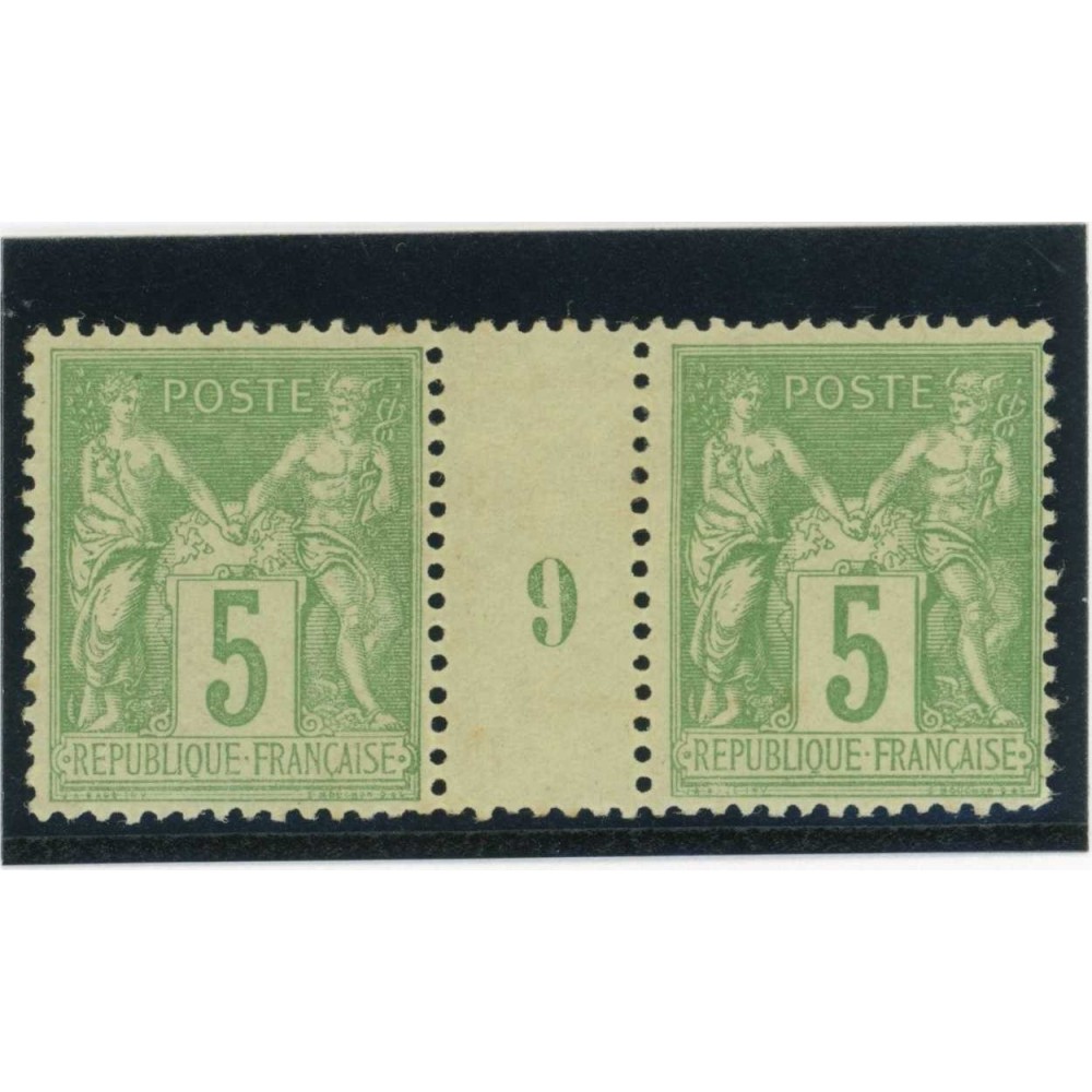 YT 106 - Neuf x - Millésime 9 - Cote 100 Euros