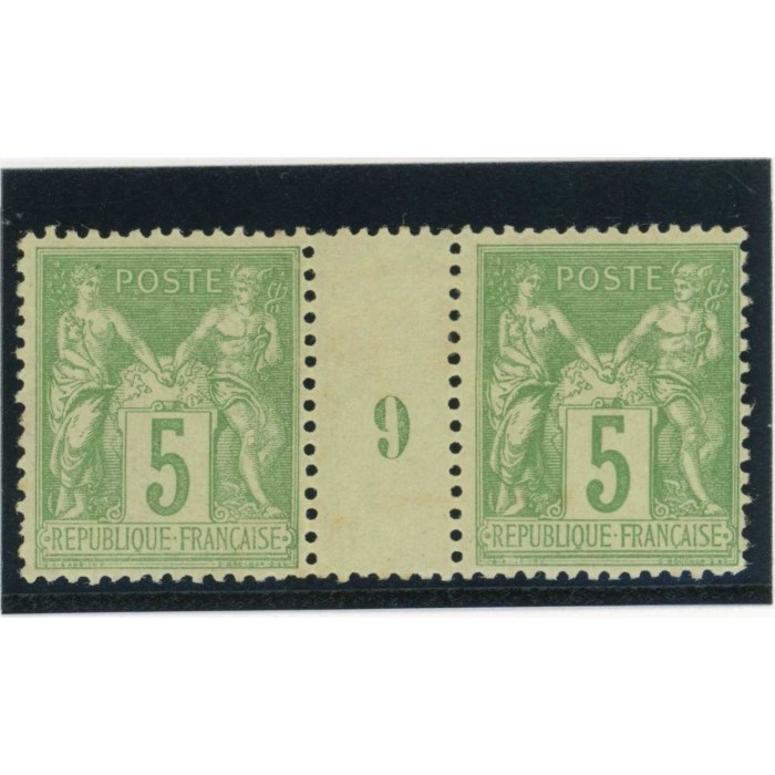 YT 106 - Neuf x - Millésime 9 - Cote 100 Euros