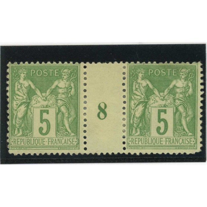 YT 106 - Neuf x - Millésime 8 - Cote 110 Euros