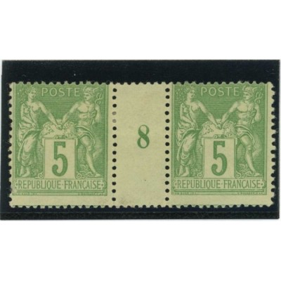 YT 106 - Neuf x - Millésime 8 - Cote 110 Euros