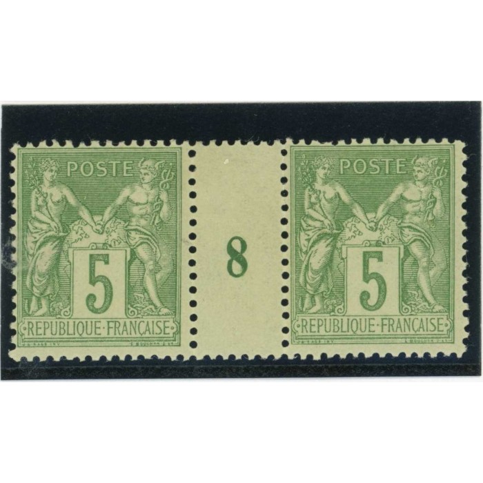 YT 106 - Neuf x - Millésime 8 - Cote 110 Euros
