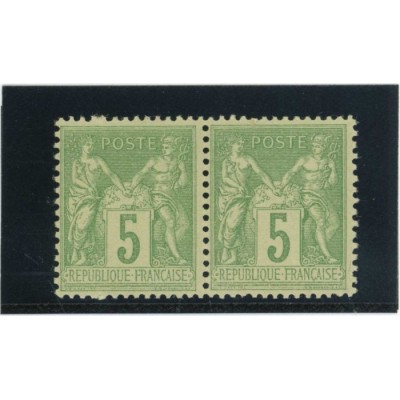 YT 106 - Neuf xx - Paire - Cote 150 Euros