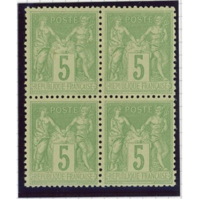 YT 106 - Neuf xx - Bloc de 4 - Cote 350 Euros