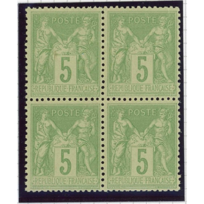 YT 106 - Neuf xx - Bloc de 4 - Cote 350 Euros