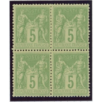 YT 106 - Neuf xx - Bloc de 4 - Cote 350 Euros