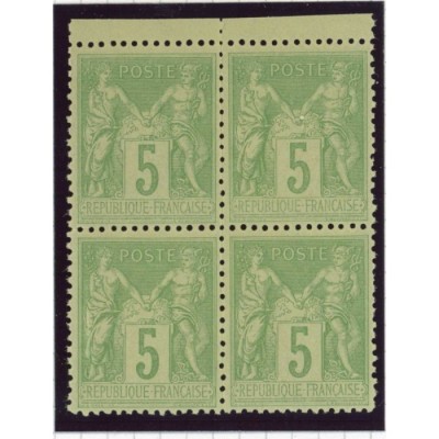 YT 106 - Neuf xx - Bloc de 4 - Cote 350 Euros