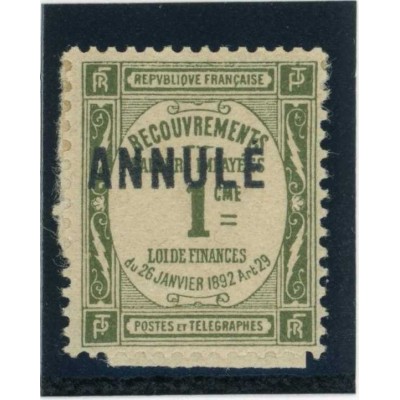 YT TAXE-43-CI-1 - Surcharge A - Neuf xx - Cote 45 Euros