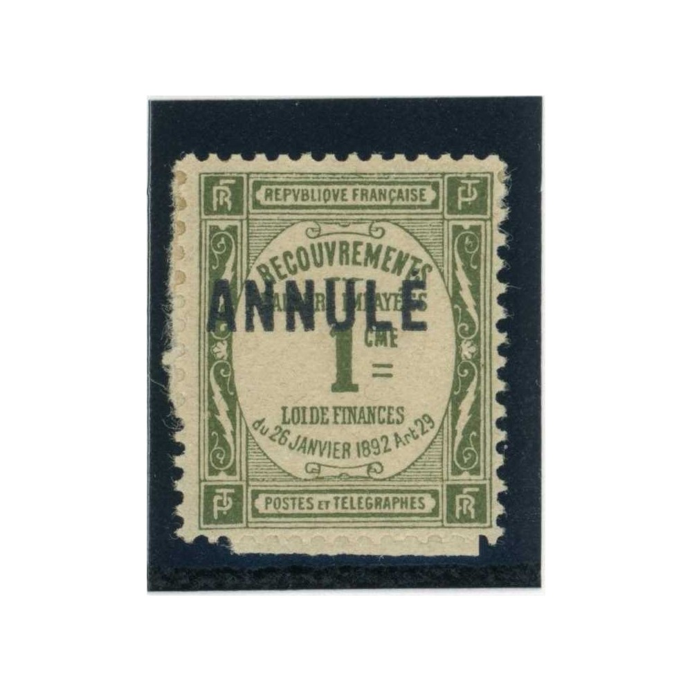 YT TAXE-43-CI-1 - Surcharge A - Neuf xx - Cote 45 Euros