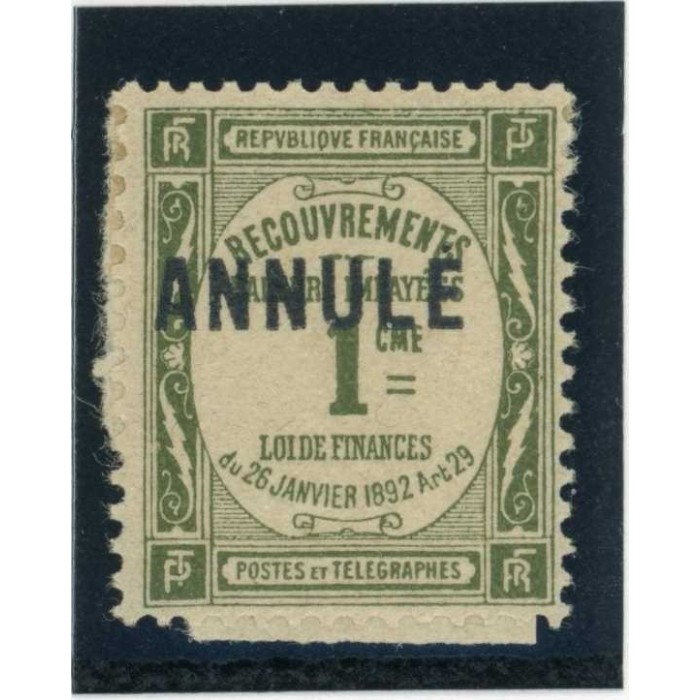 YT TAXE-43-CI-1 - Surcharge A - Neuf xx - Cote 45 Euros