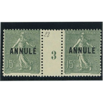 YT 130-CI-1 - Millésime 3 - Neuf xx - Cote 90 Euros