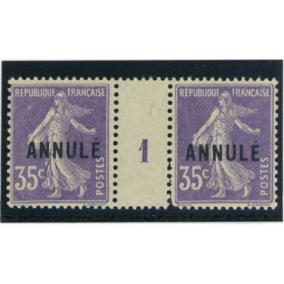 YT 142-CI-1 - Millésime 1 - Neuf xx - Cote 105 Euros
