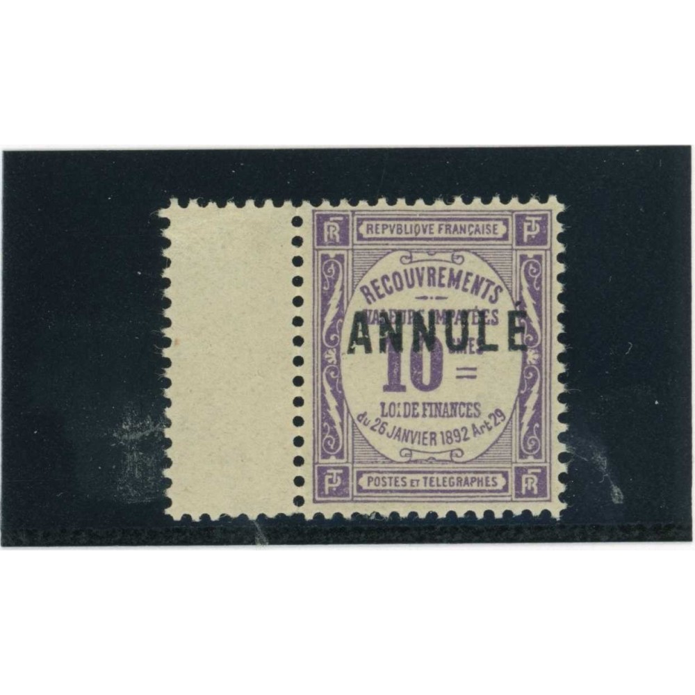 YT TAXE-44-CI-1 - Surcharge A - Neuf xx - Cote 45 Euros