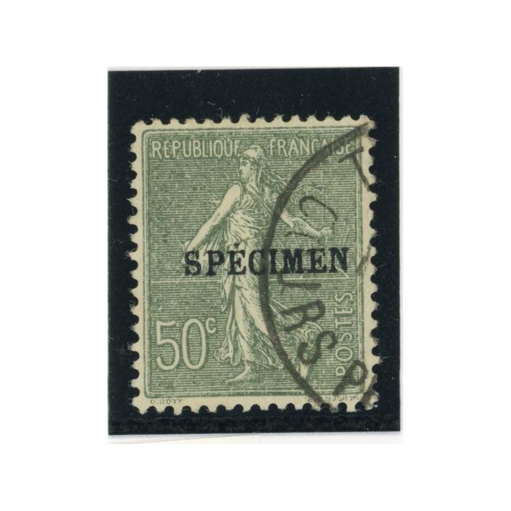 YT 198-CI-2 - Surcharge C - Oblitéré - Cote 25 Euros