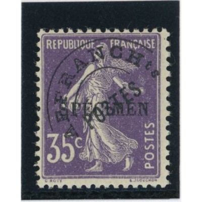 YT PR-62-CI-2 - Surcharge C - Neuf x - Cote 294 Euros