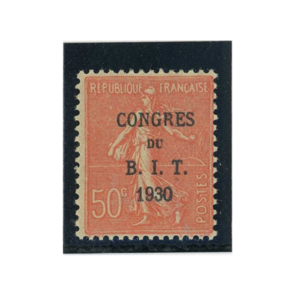YT 264 a - Sans accent sur le E de CONGRES - Neuf x - Cote 70 Euros