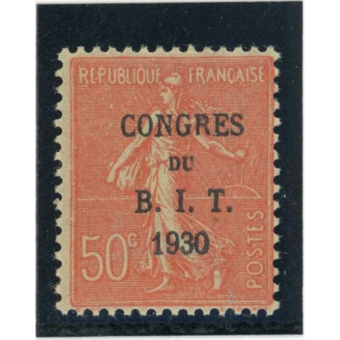 YT 264 a - Sans accent sur le E de CONGRES - Neuf x - Cote 70 Euros
