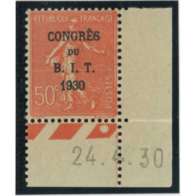 YT 264 - Coin daté 24/04/30 - Neuf xx - Cote 15 Euros