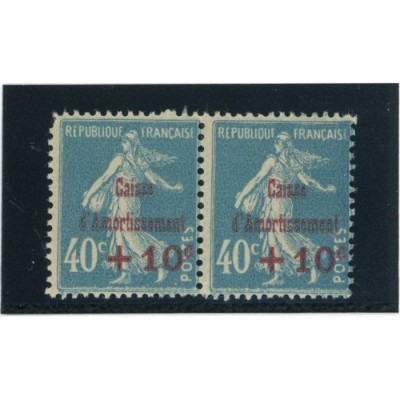 YT 246 - Neuf x - Paire - Cote 15 Euros