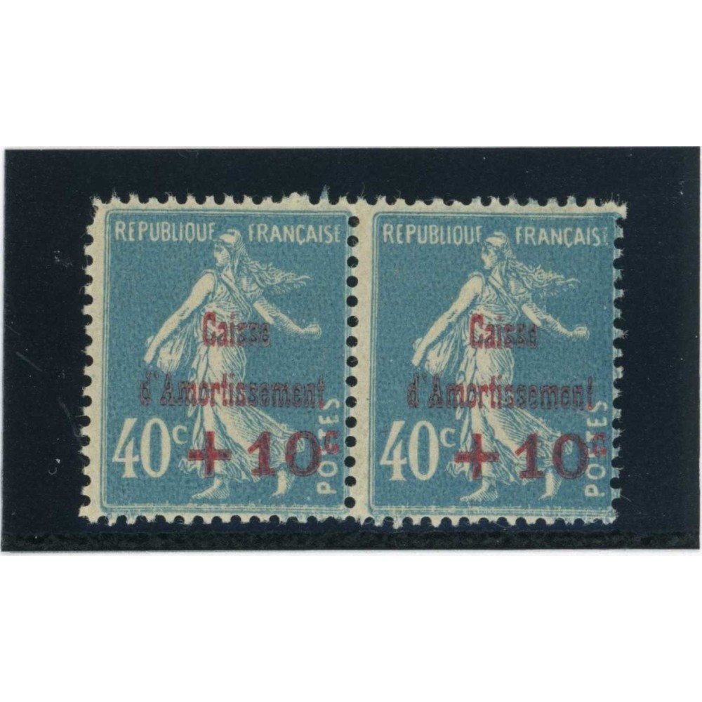 YT 246 - Neuf x - Paire - Cote 15 Euros