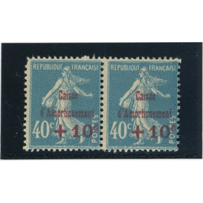 YT 246 - Neuf x - Paire - Cote 15 Euros