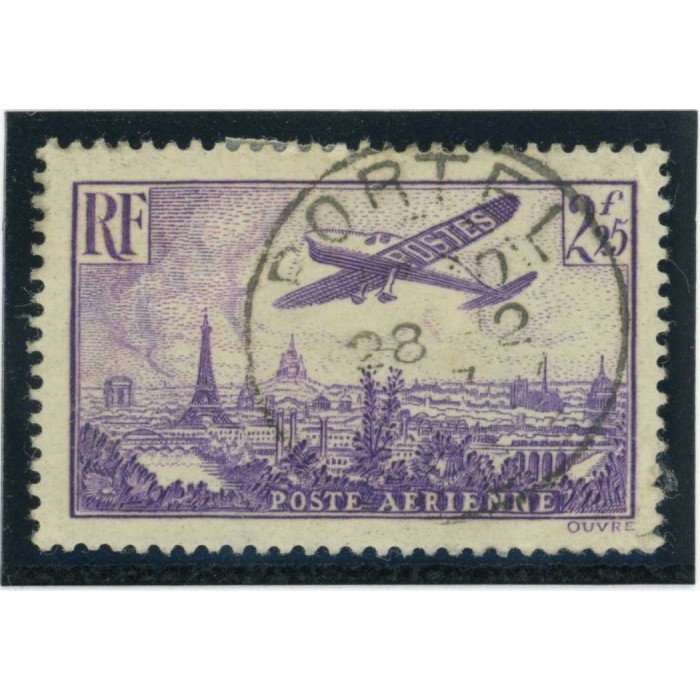 YT PA 10 - Oblitéré - Cote 7,5 Euros
