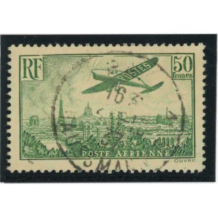 YT PA 14 - oblitéré - Cote 420 Euros