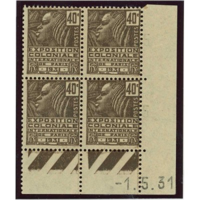YT 271 - Coin daté du 1/5/31 - Neuf xx - Cote 30 Euros