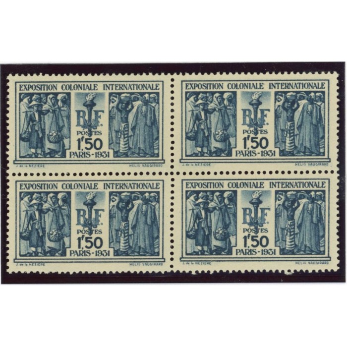YT 274 - Bloc de 4 - Neuf xx - Cote 460 Euros