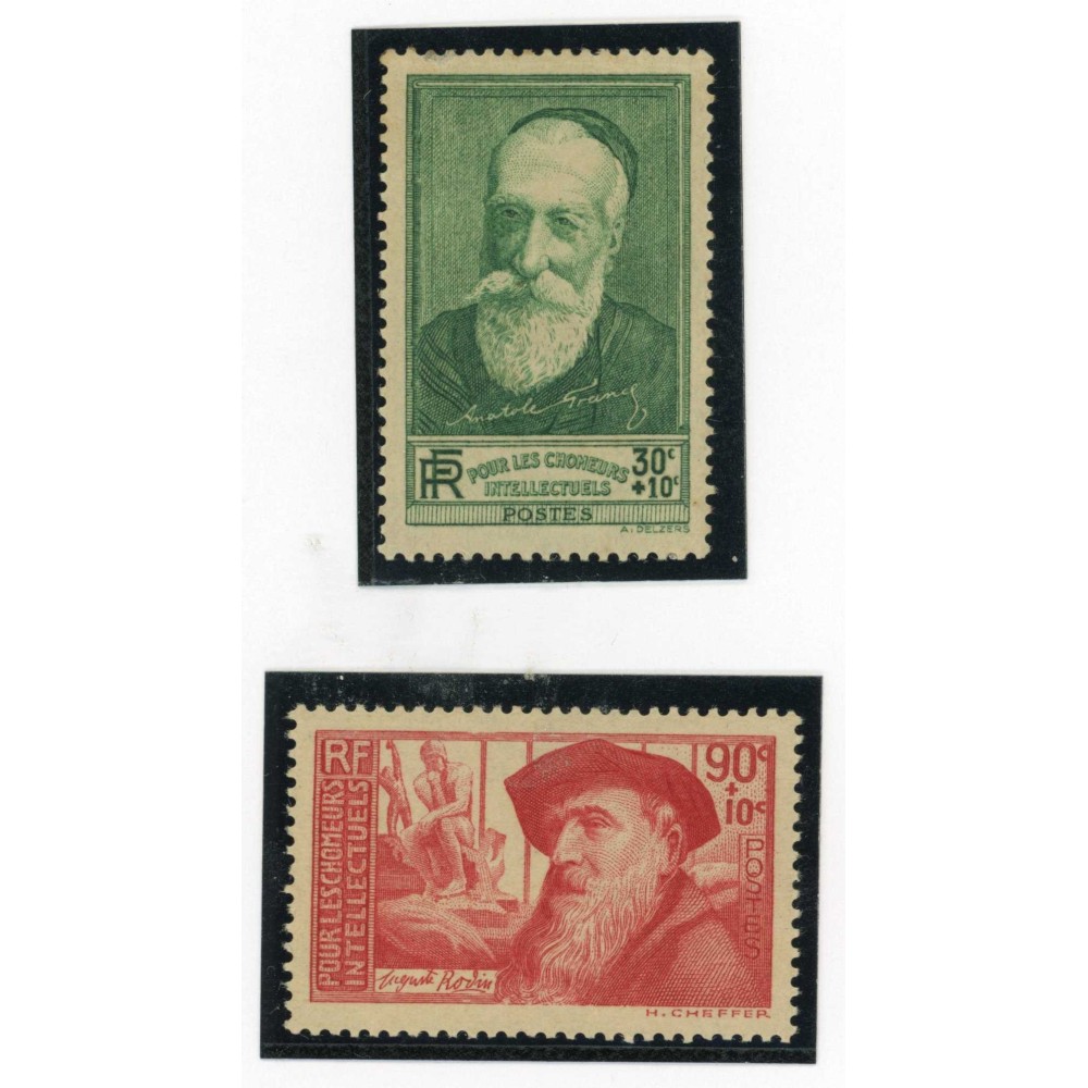 YT 343 - 344 -  - Neuf x - Cote 10 Euros
